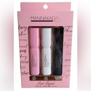 Manna Kadar Beauty Lash Legend 3 Piece Set.
